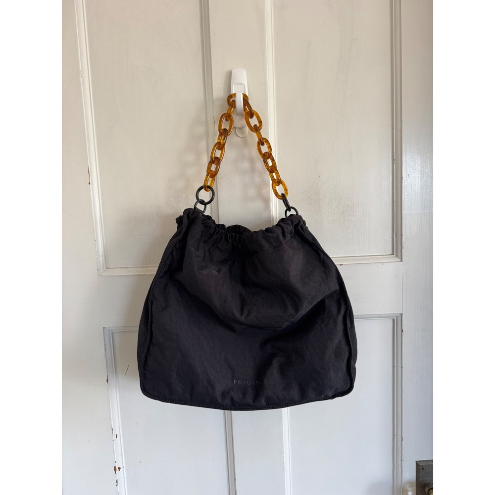 Rotunda black Sant hobo bag